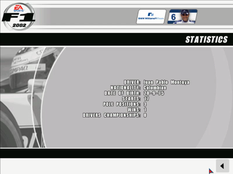 F1 2002 screenshot 3 for Gamecube